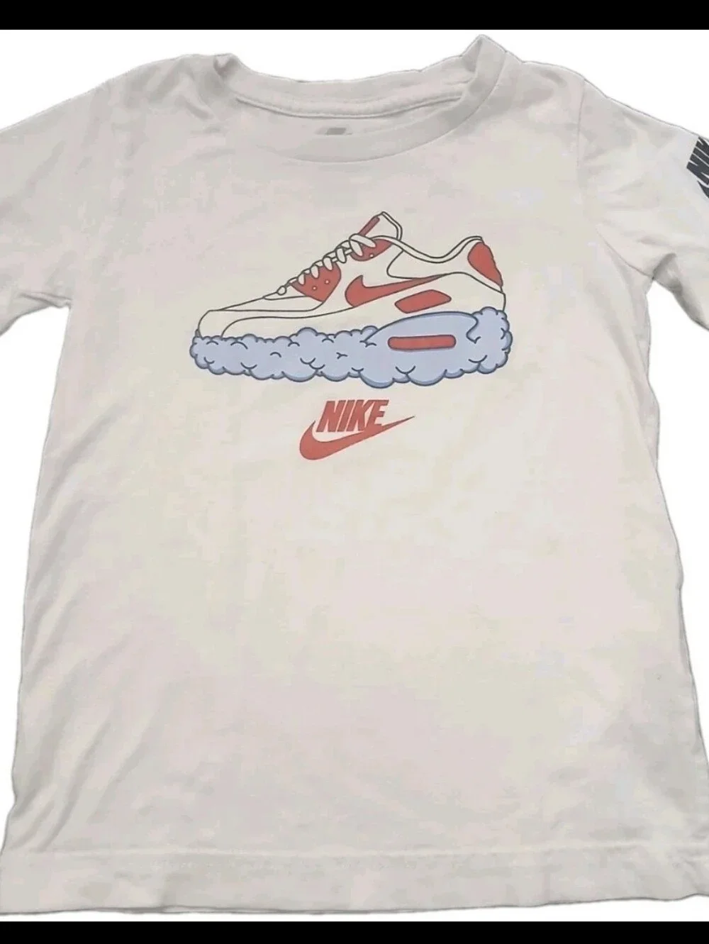 Nike Shoe Boys Graphic T-Shirt Size:4T Boys Tee